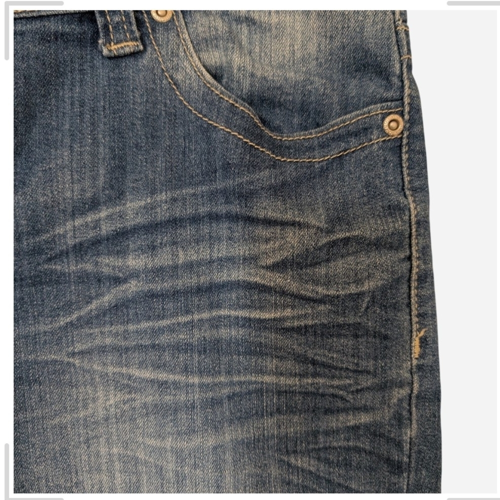 pre-owned BONGO Women's Classic Blue Straight Leg Jeans - Picture 4 of 5